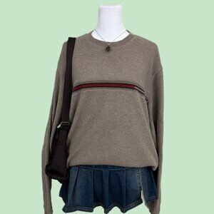 y2k indie skater thin fleece skate sweater